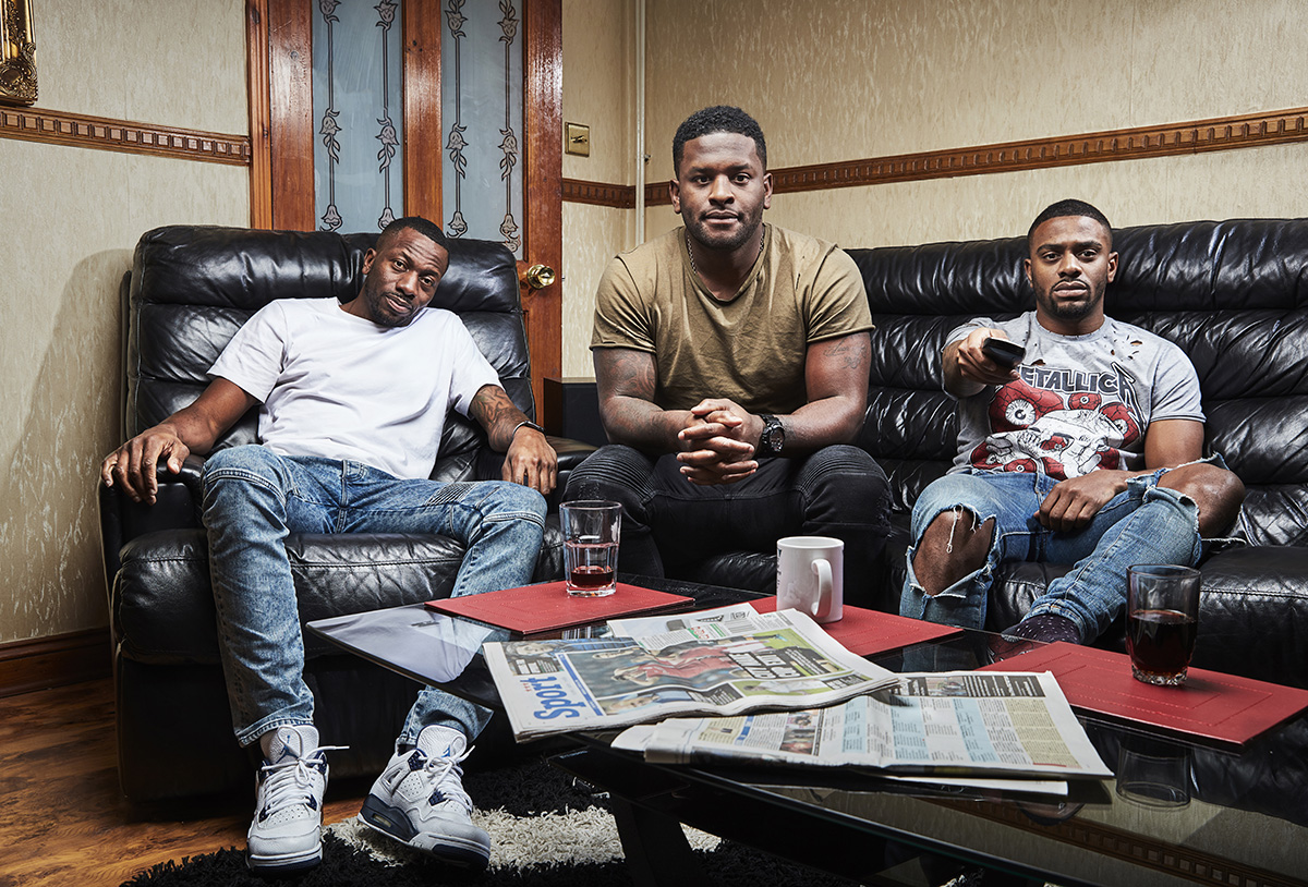 Tremaine, Twaine and Tristan. Gogglebox